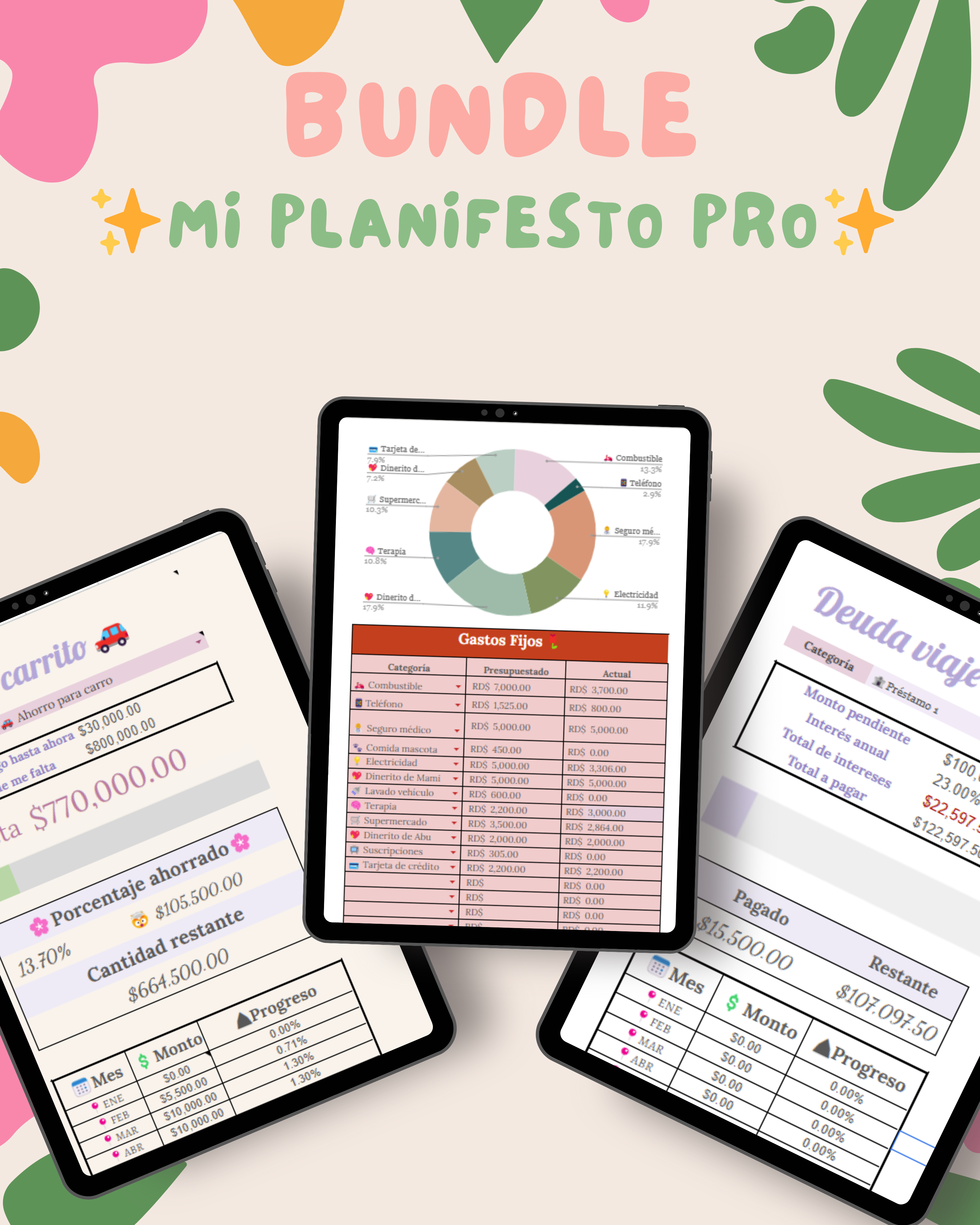 Plantilla financiera